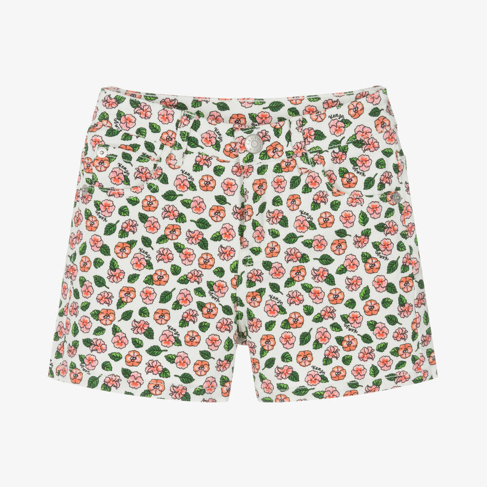 Floral shorts for girls new arrivals
