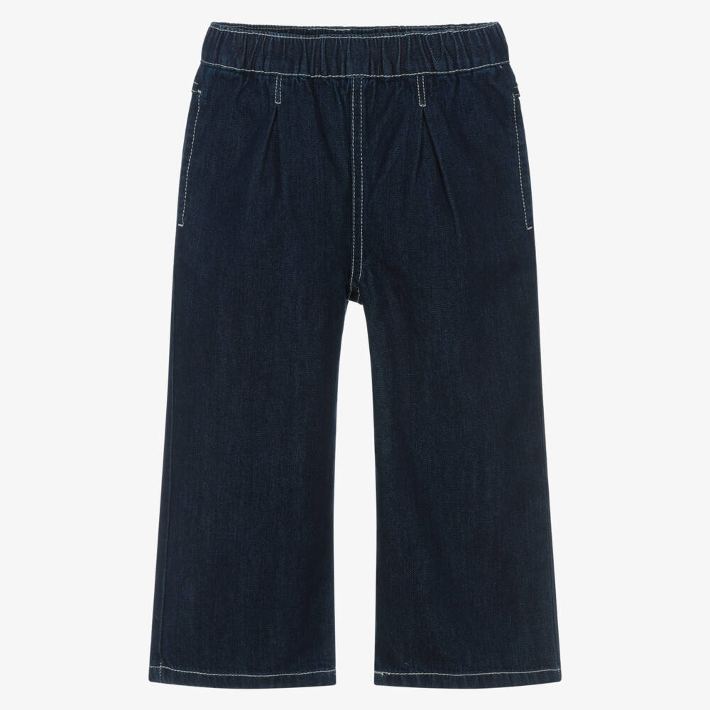 KENZO KIDS-Girls Midnight Blue Trousers | Childrensalon Outlet