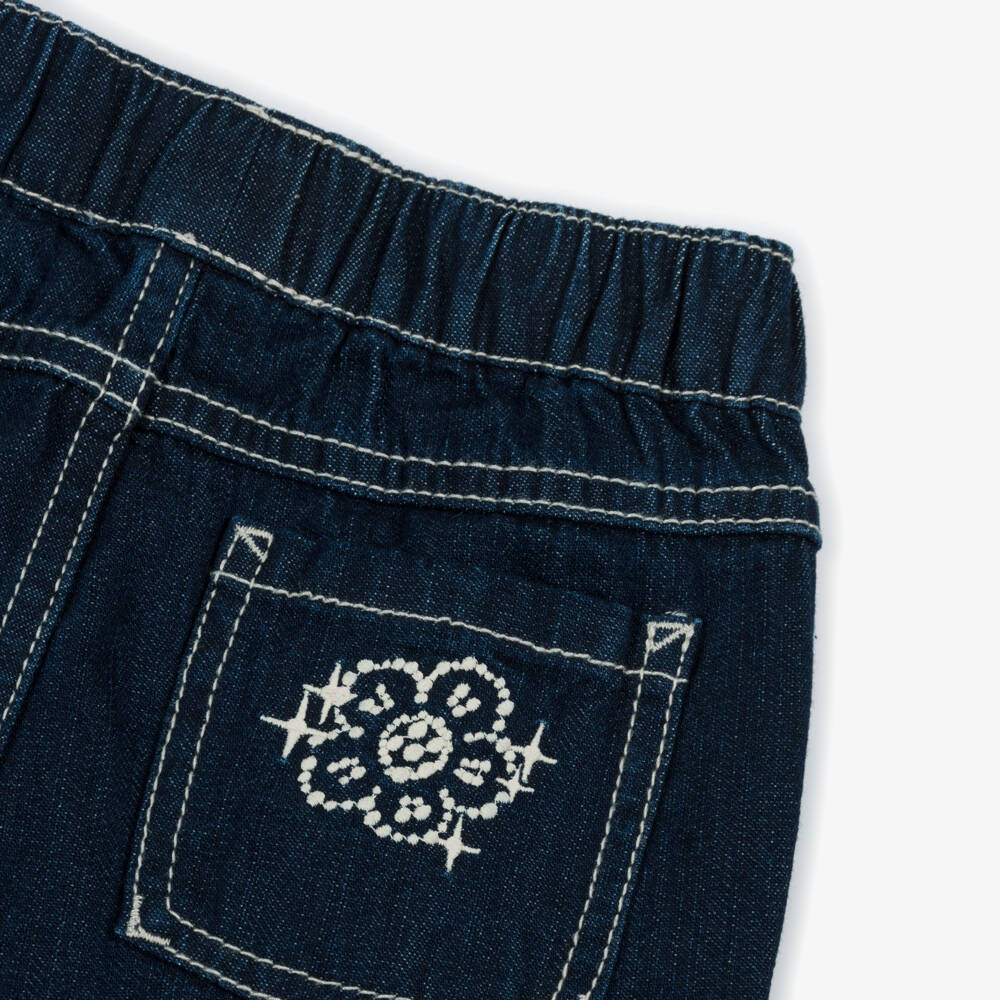 KENZO KIDS-Girls Midnight Blue Trousers | Childrensalon Outlet