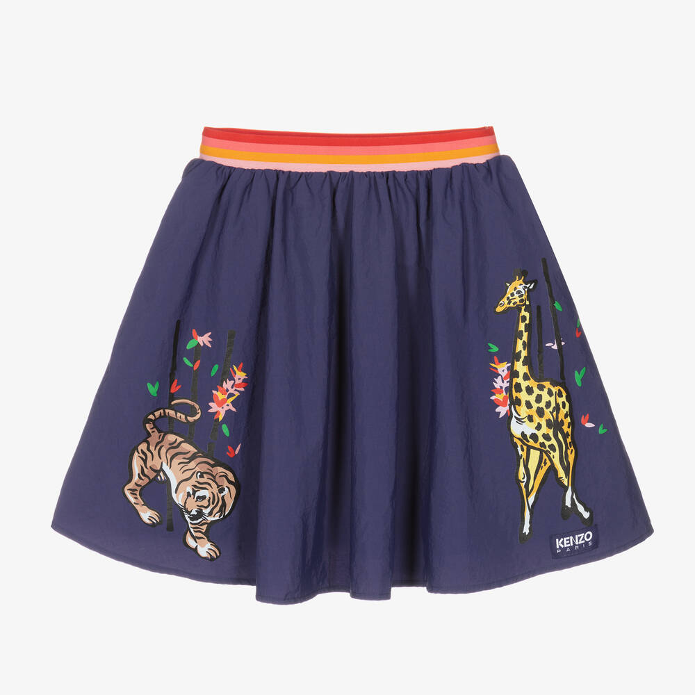 KENZO KIDS - Jupe bleu marine fille | Childrensalon