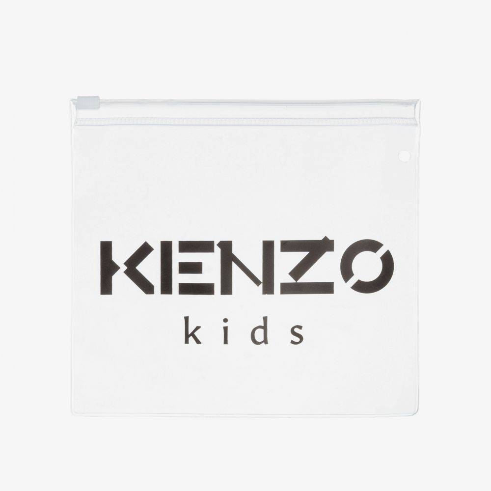KENZO KIDS-مايّو لون برتقالي للبنات | Childrensalon Outlet