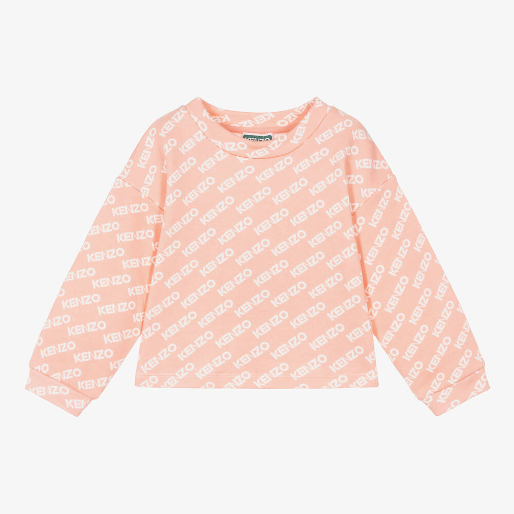 KENZO KIDS - Rosa Sweatshirt aus Baumwolle | Childrensalon