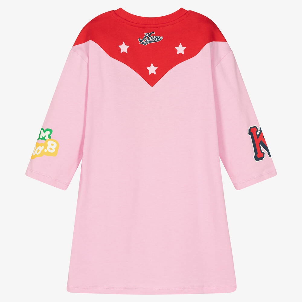 Kenzo Kids Multicolored Cotton Dress