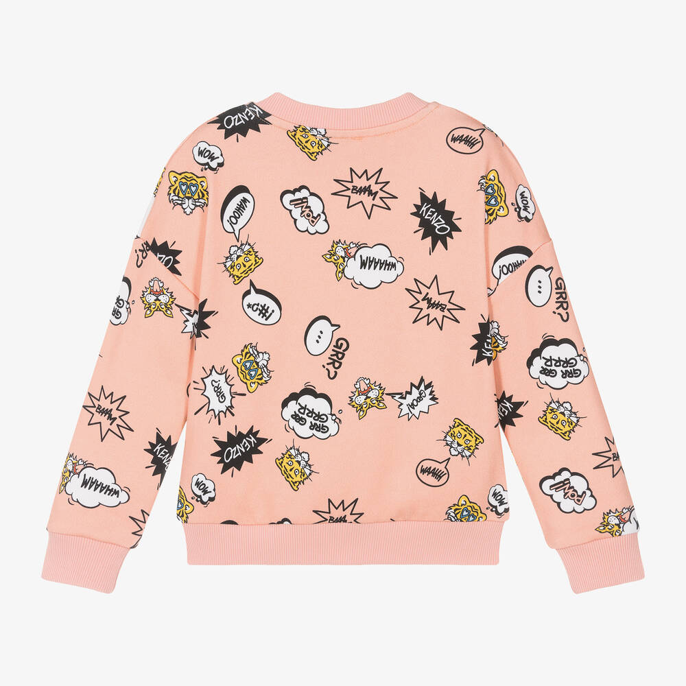 Girls kenzo sweatshirt on sale