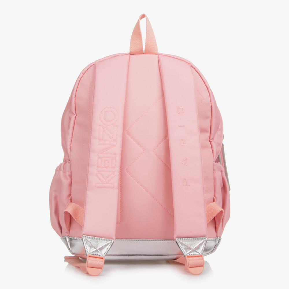 KENZO KIDS-Girls Pink Star Adventure Backpack (38cm) | Childrensalon Outlet
