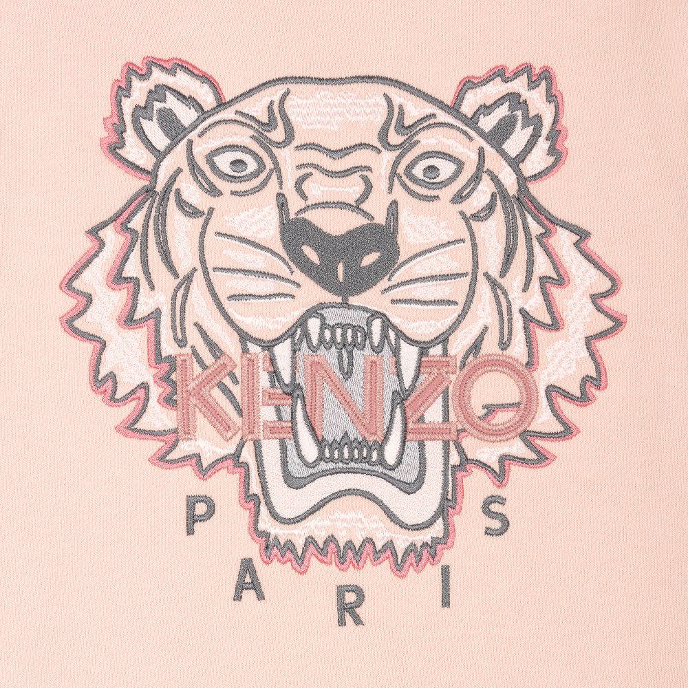 KENZO KIDS-Girls Pink Tiger Dress Set | Childrensalon Outlet
