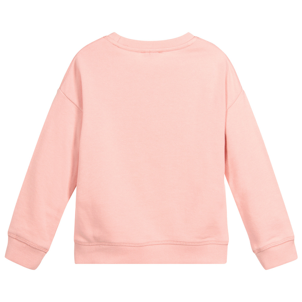 KENZO KIDS - Girls Pink TIGER Sweatshirt | Childrensalon Outlet