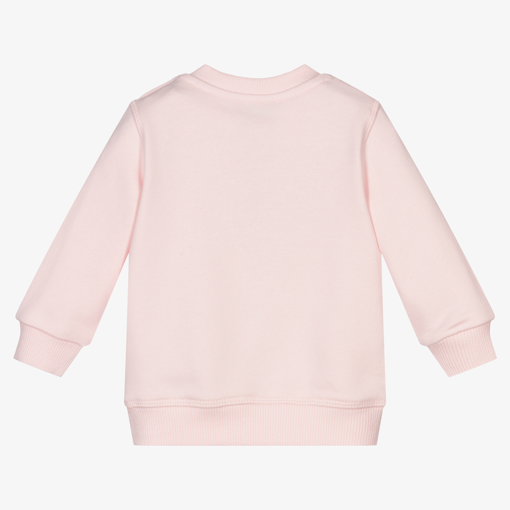 KENZO KIDS - Girls Pink Tiger Sweatshirt | Childrensalon Outlet