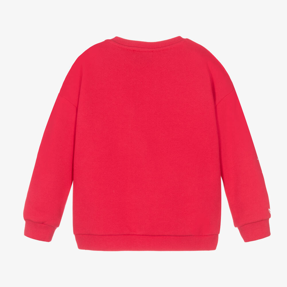 KENZO KIDS - Girls Pink Tiger Sweatshirt | Childrensalon Outlet