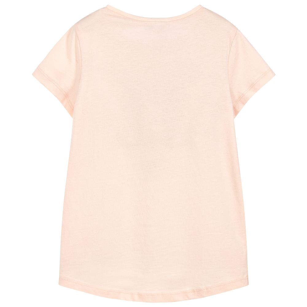 KENZO KIDS-Girls Pink Tiger T-Shirt | Childrensalon Outlet