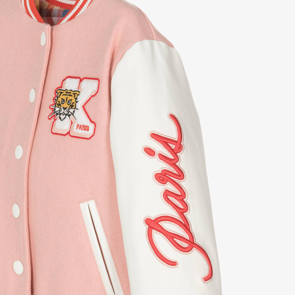 Pink wool jacket 2025