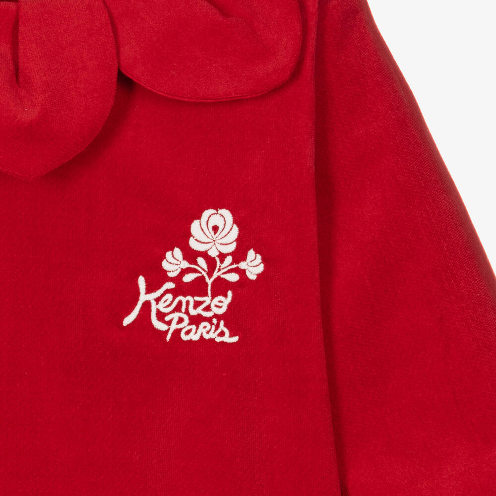 KENZO KIDS-فستان لون أحمر | Childrensalon Outlet