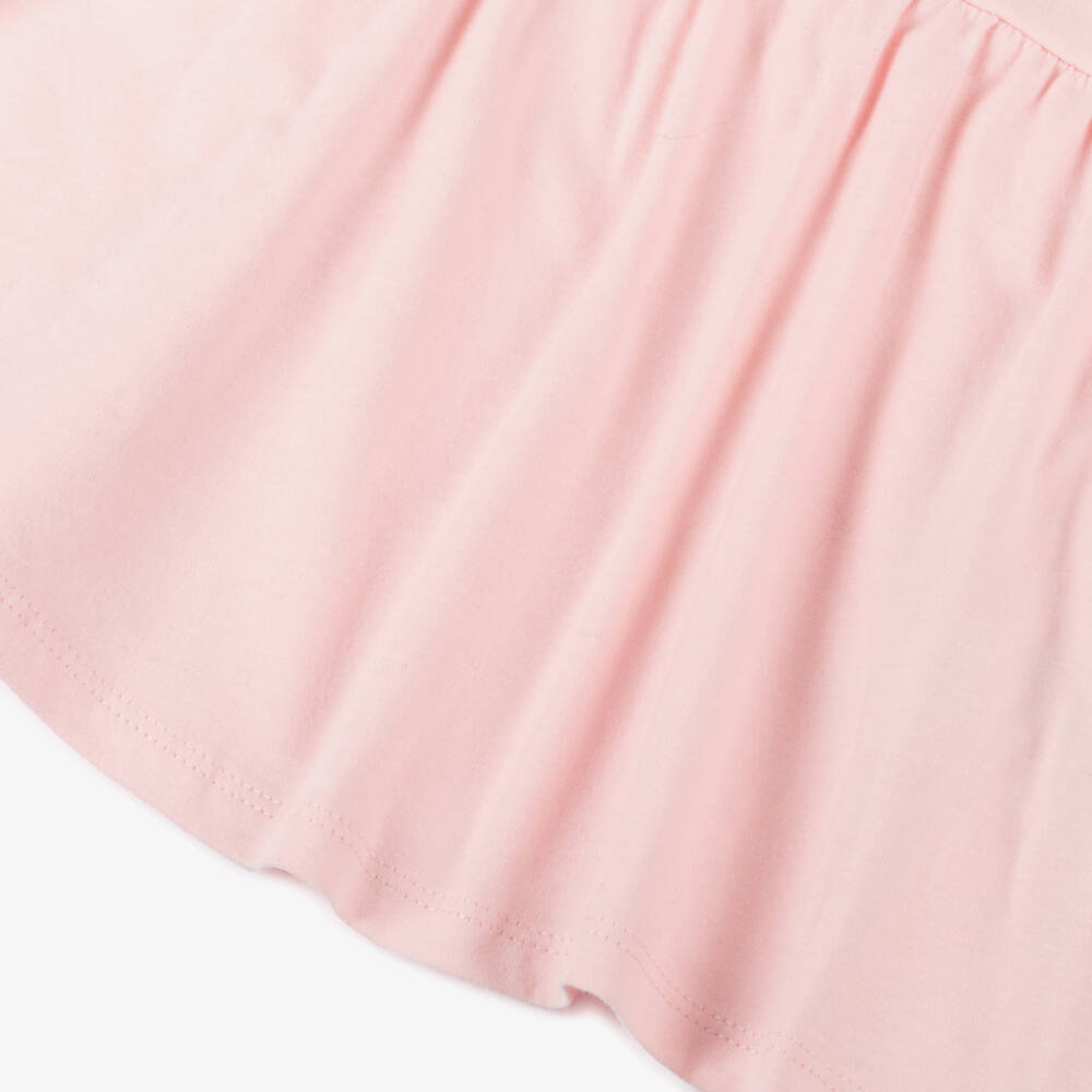 KENZO KIDS-Girls Rose Blossom Cotton Frock | Childrensalon Outlet