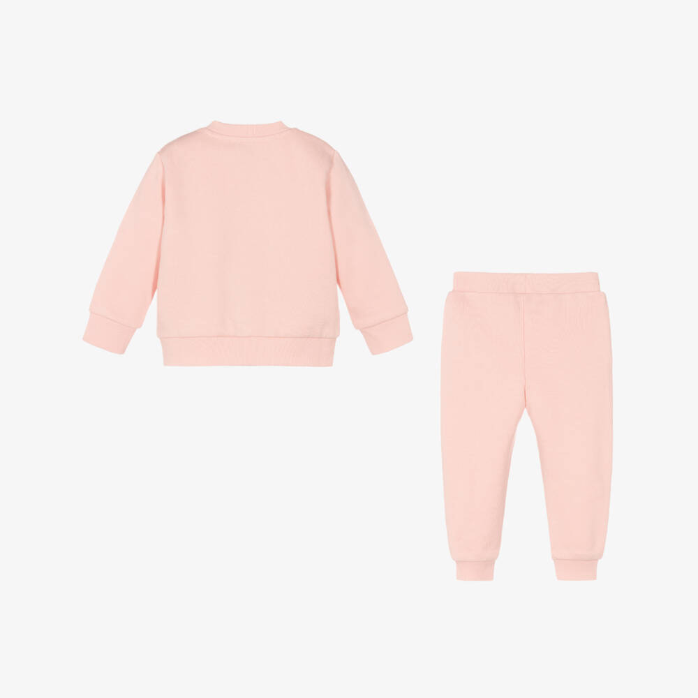 KENZO KIDS-Girls Rosy Cotton Tiger Ensemble | Childrensalon Outlet