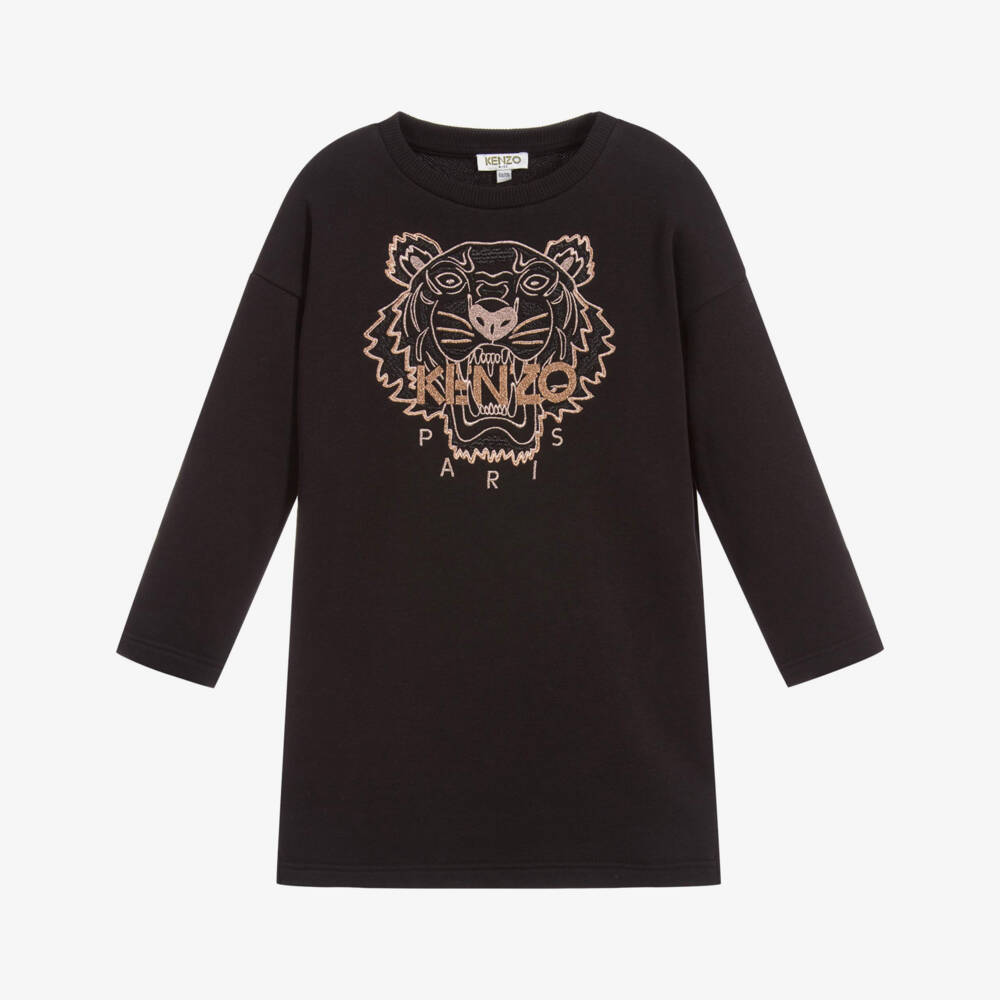 KENZO KIDS-Girls TIGER Sweatshirt Dress | Childrensalon Outlet