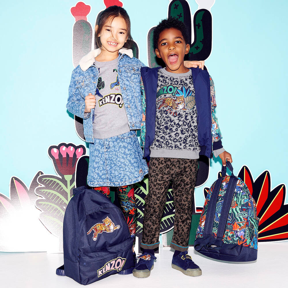 KENZO KIDS Girls Velvet Leggings Childrensalon Outlet