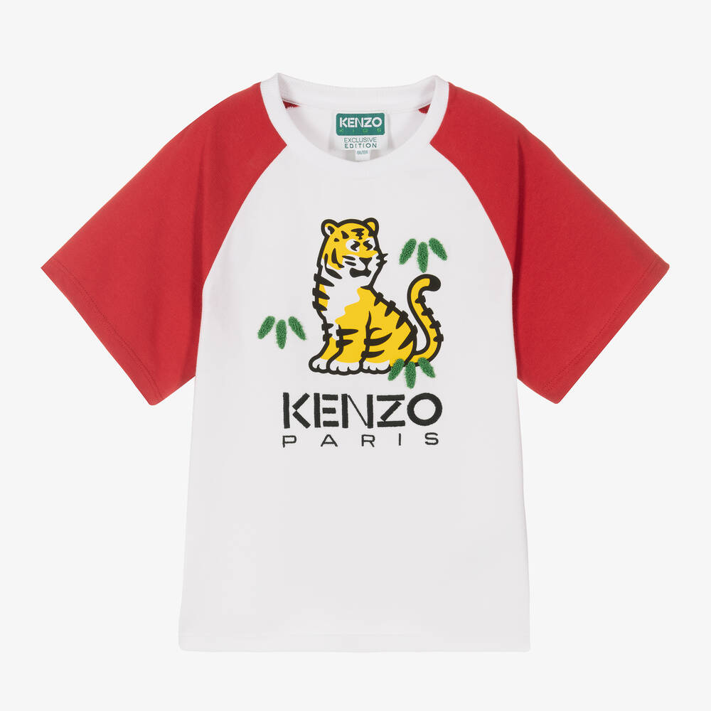 Kenzo red edition white outlet