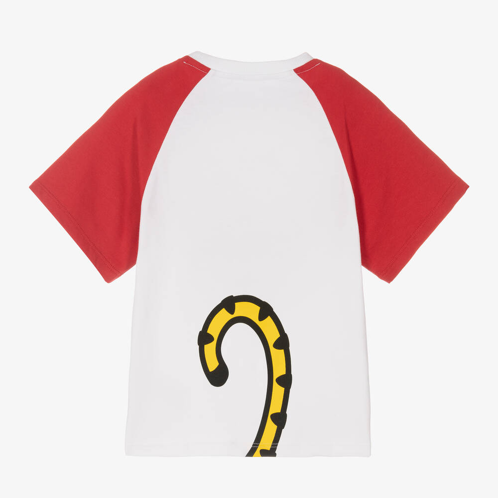 KENZO KIDS-Girls White Cotton KOTORA T-Shirt | Childrensalon Outlet