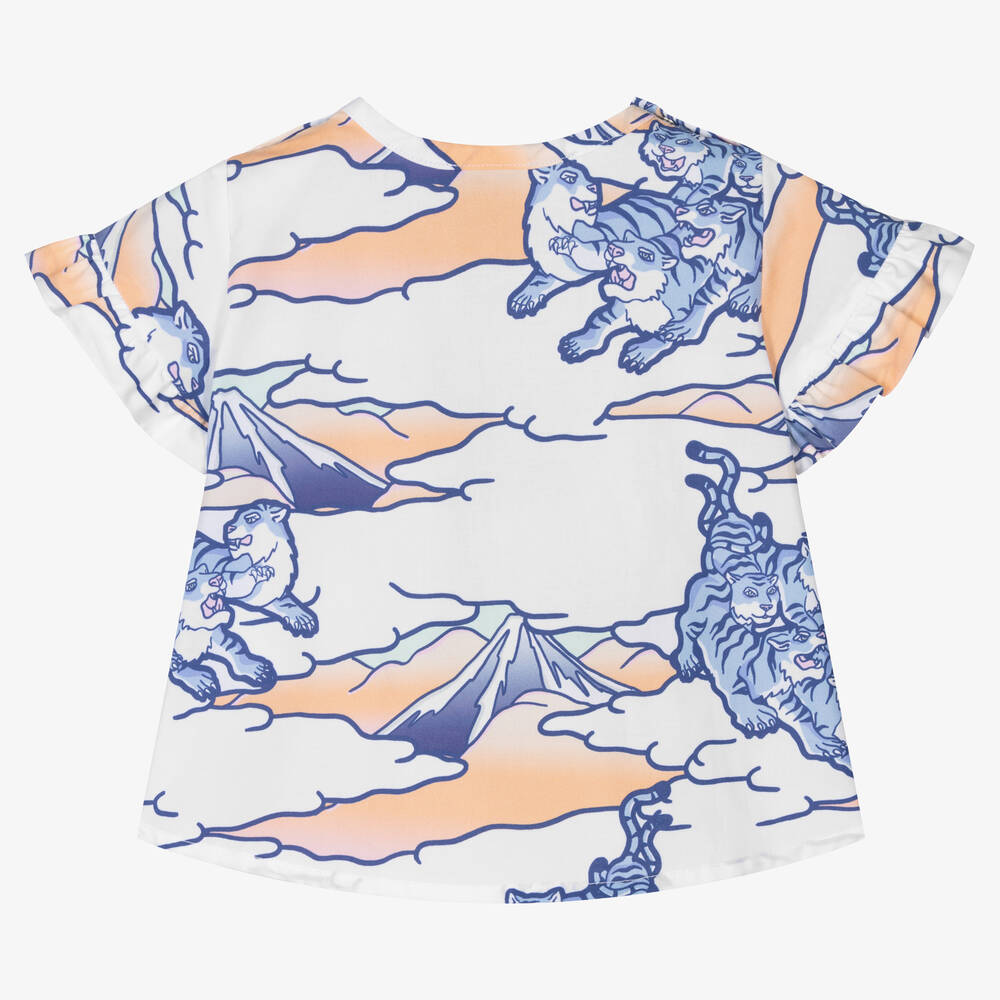 Kenzo wave sales t shirt
