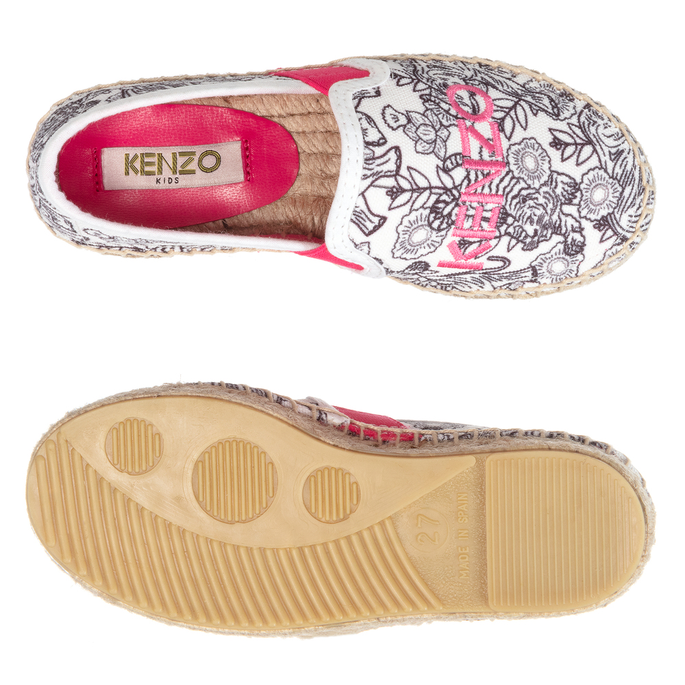 kenzo espadrilles pink