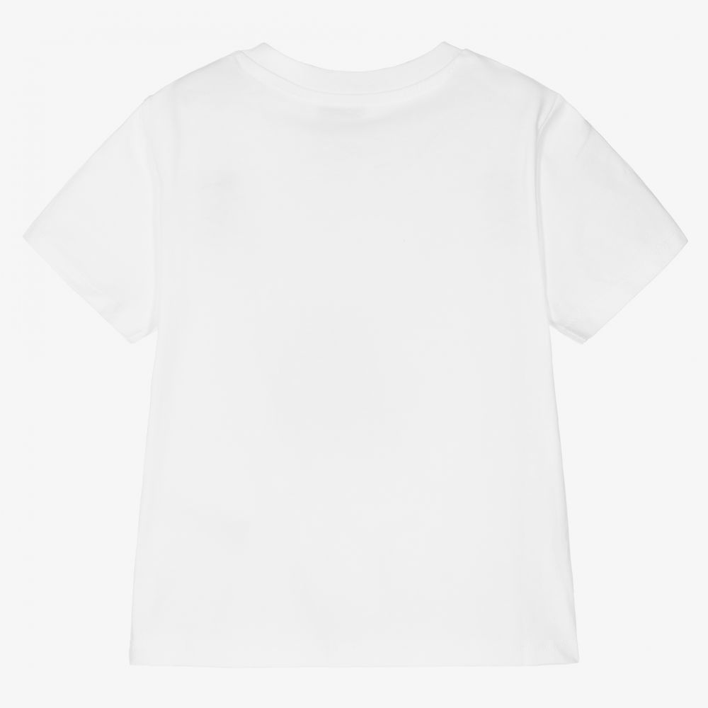 KENZO KIDS - Girls White Tiger T-Shirt | Childrensalon Outlet