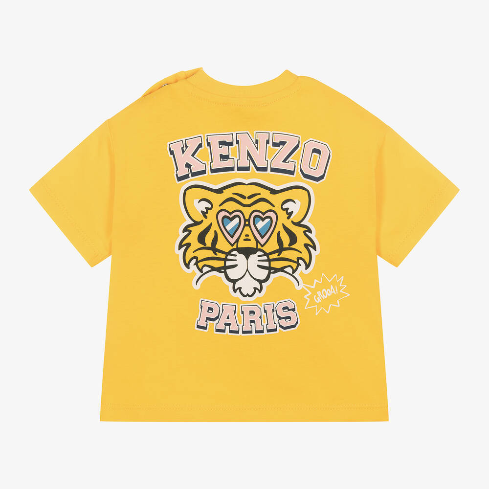 Kenzo shirt yellow deals