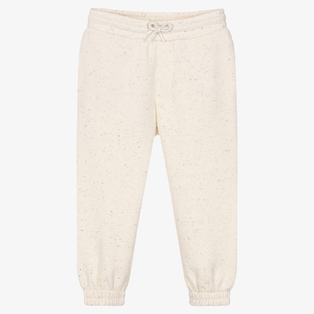 KENZO KIDS - Ivory KOTORA Tiger Joggers  | Childrensalon