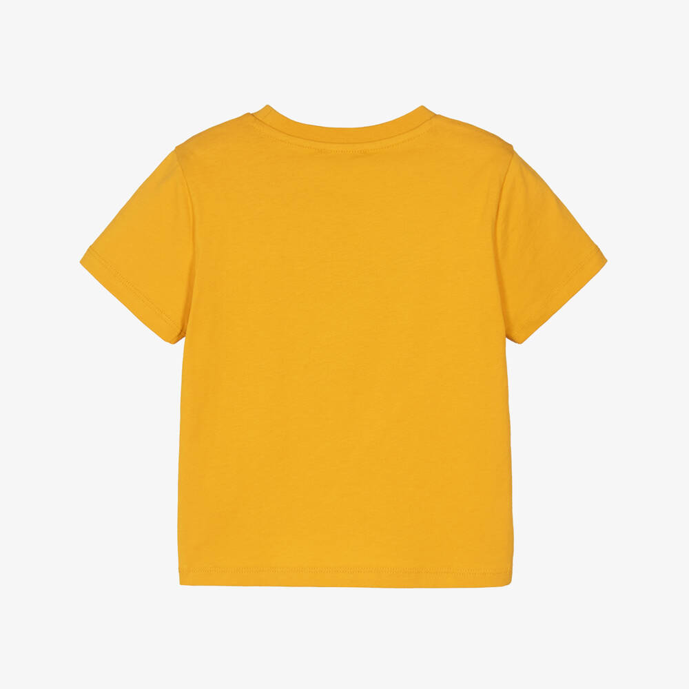 KENZO KIDS-Jungle Adventure Kids Yellow Tee | Childrensalon Outlet