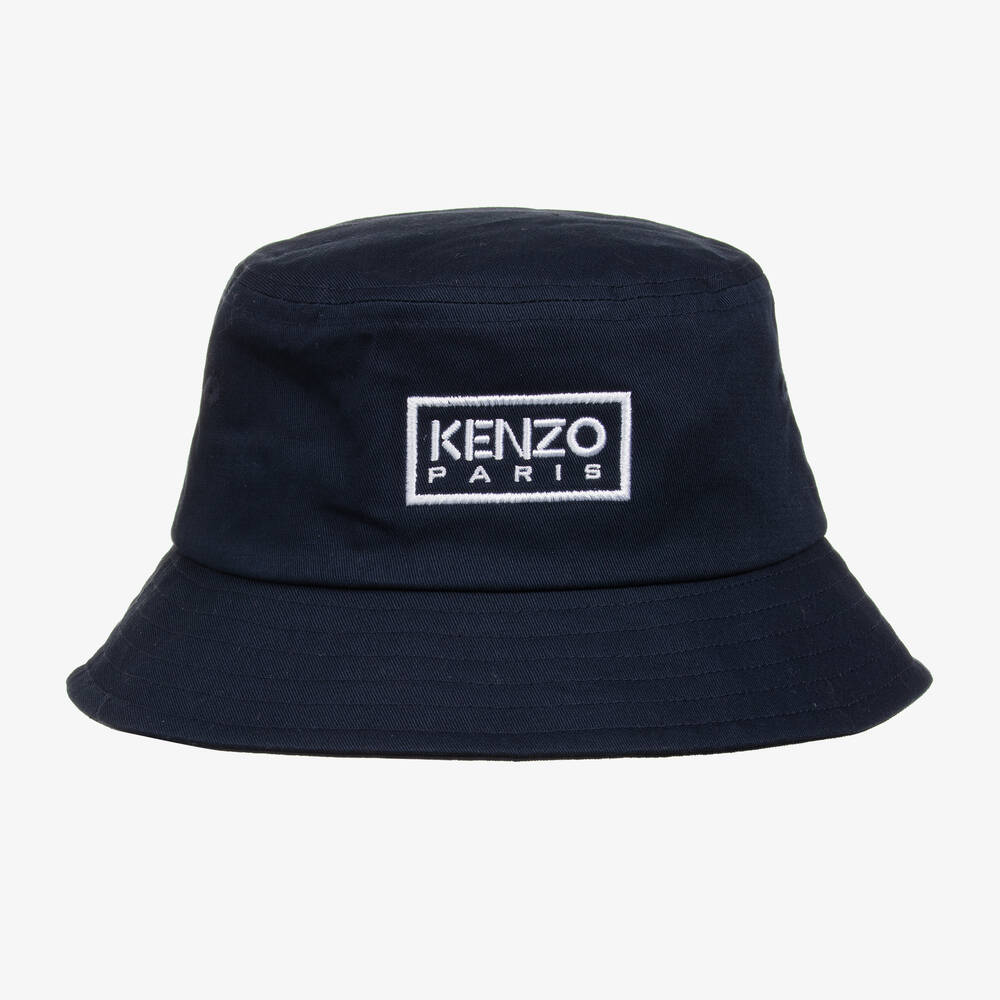 KENZO KIDS-Синяя хлопковая панама | Childrensalon Outlet