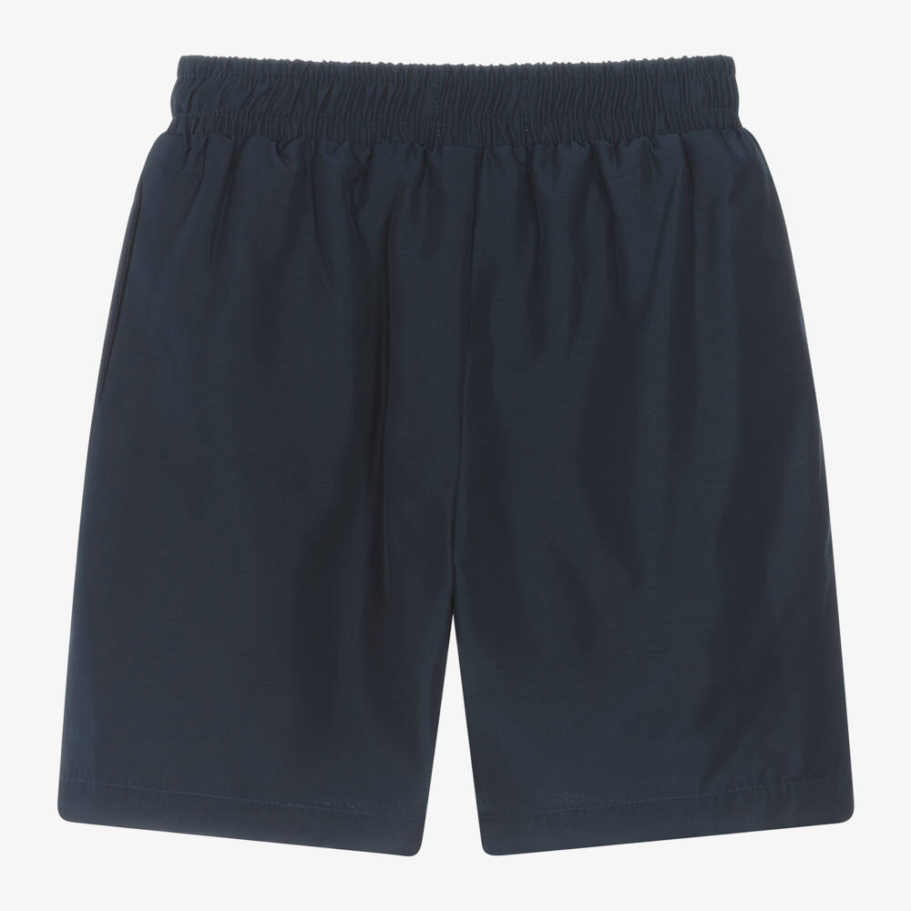 KENZO KIDS-Navy Blue Drawstring Shorts | Childrensalon Outlet