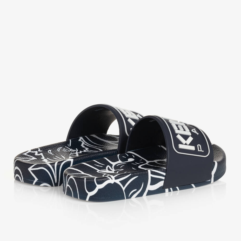 كينزو كيدز-شبشب سلايدرز لون كحلي | Childrensalon Outlet