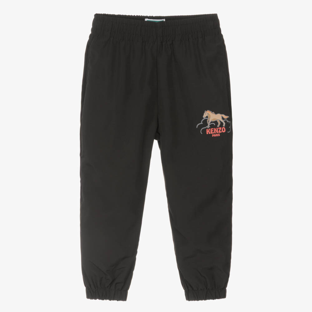 KENZO KIDS-Navy Horse Joggers | Childrensalon Outlet
