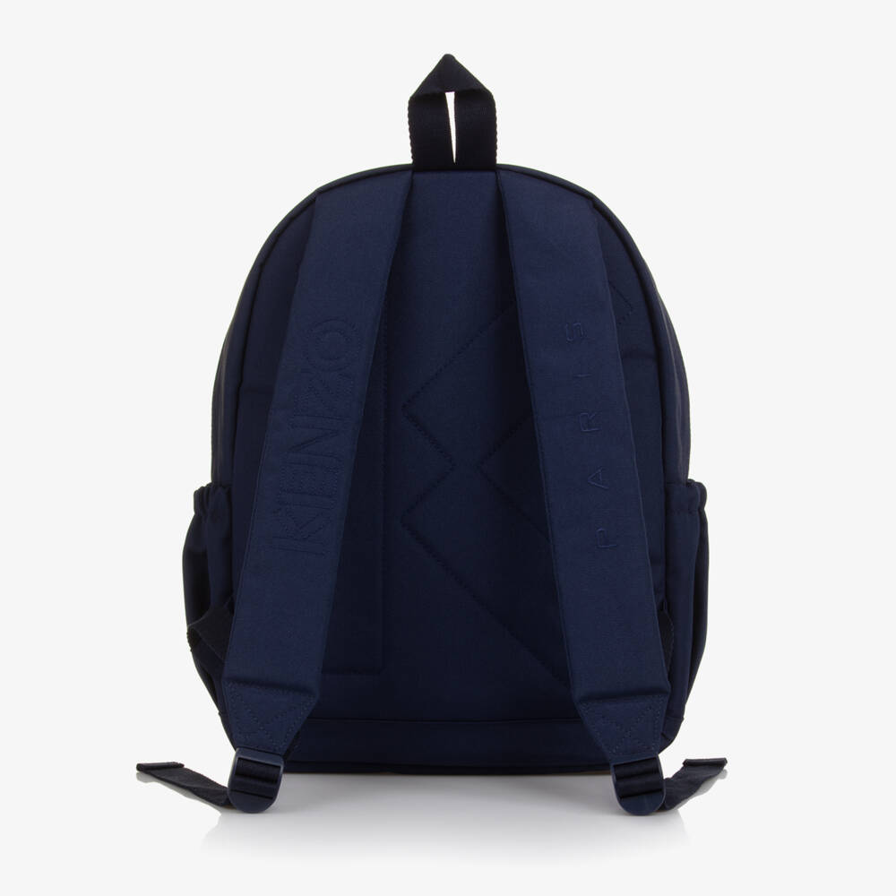 KENZO KIDS-Navy Logo Backpack | Childrensalon Outlet