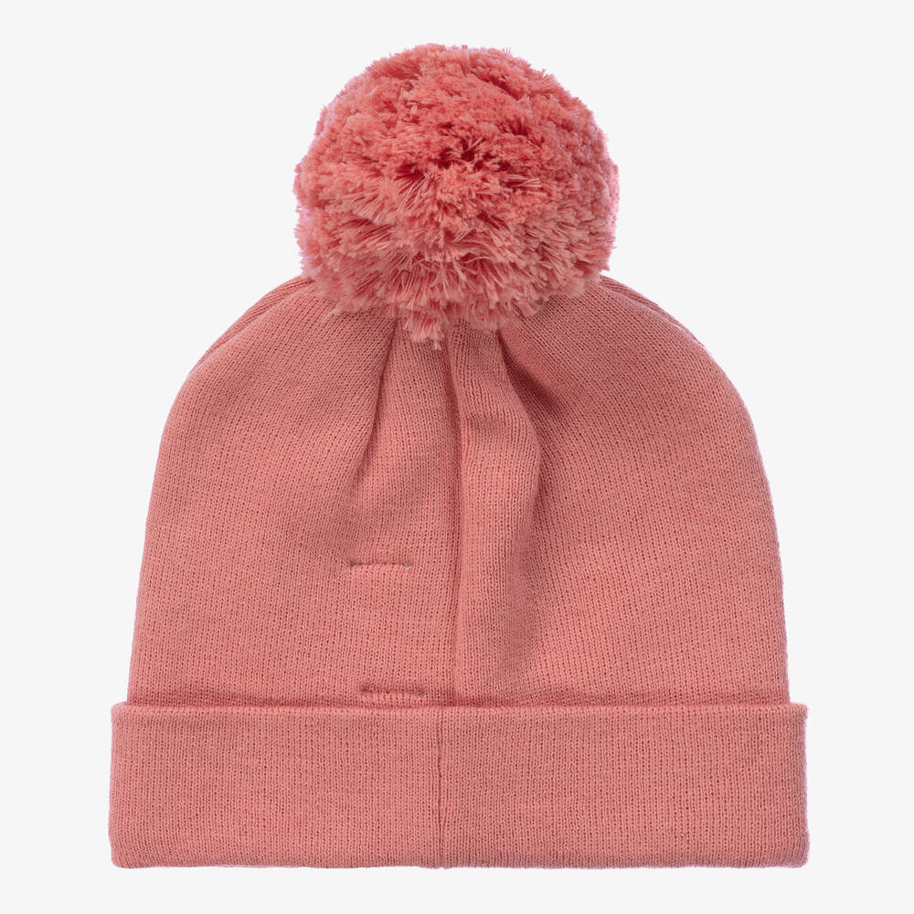 KENZO KIDS-Pink KOTORA Tiger Cotton & Cashmere Hat | Childrensalon Outlet