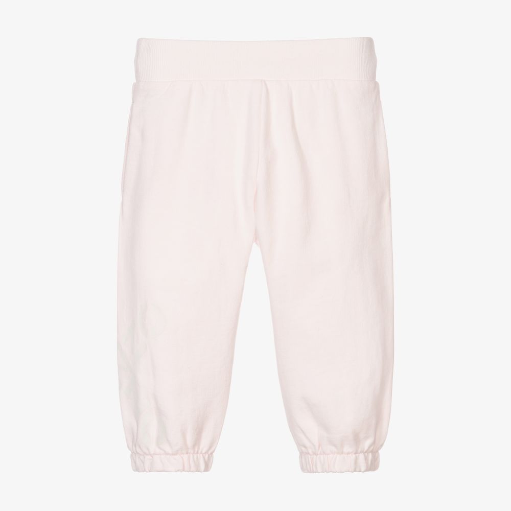 KENZO KIDS-Розовые джоггеры из органического хлопка | Childrensalon Outlet