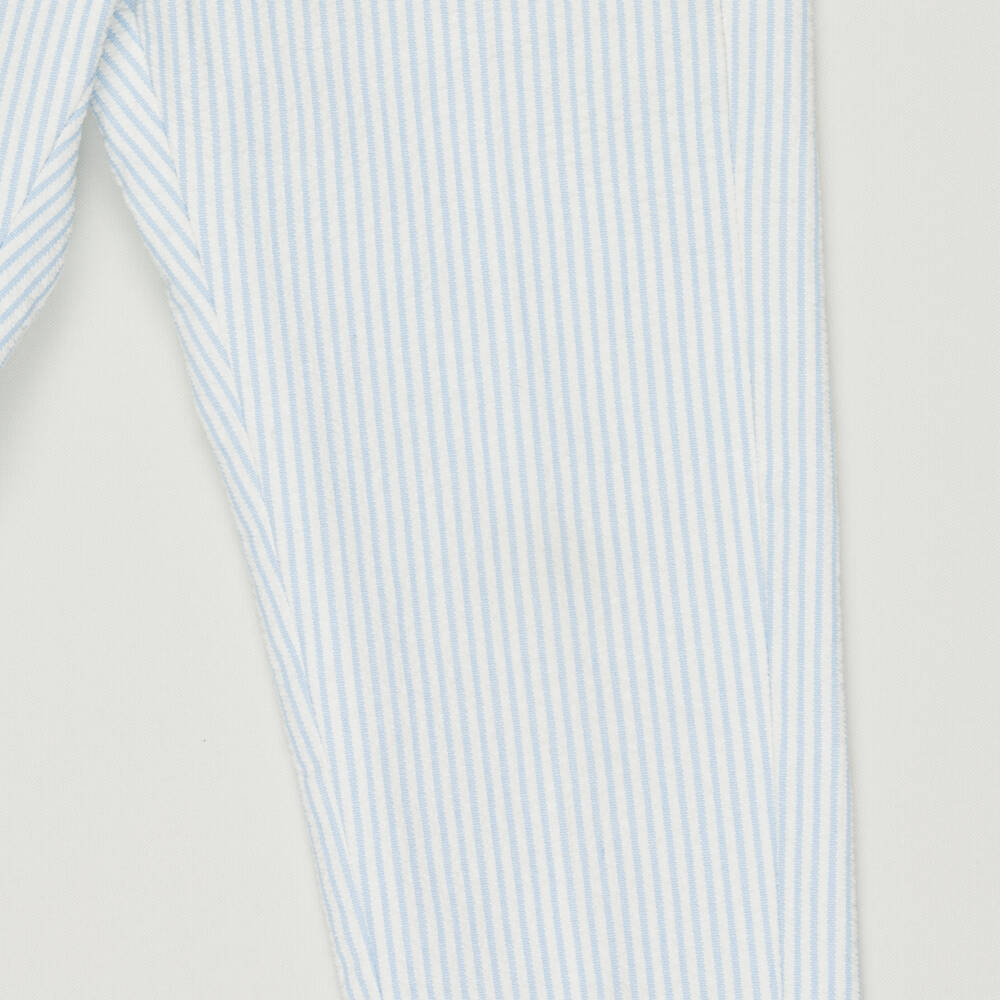 KENZO KIDS-Preloved Boys Blue & White Striped Cotton Trousers (2 years) | Childrensalon Outlet