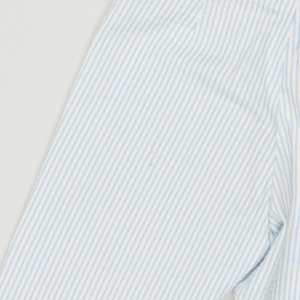 KENZO KIDS-Preloved Boys Blue & White Striped Cotton Trousers (2 years) | Childrensalon Outlet