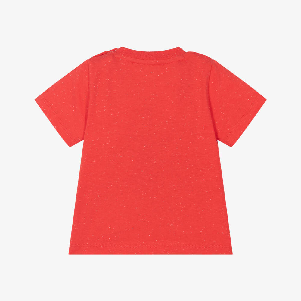 KENZO KIDS-Red Bubble Tiger T-shirt | Childrensalon Outlet