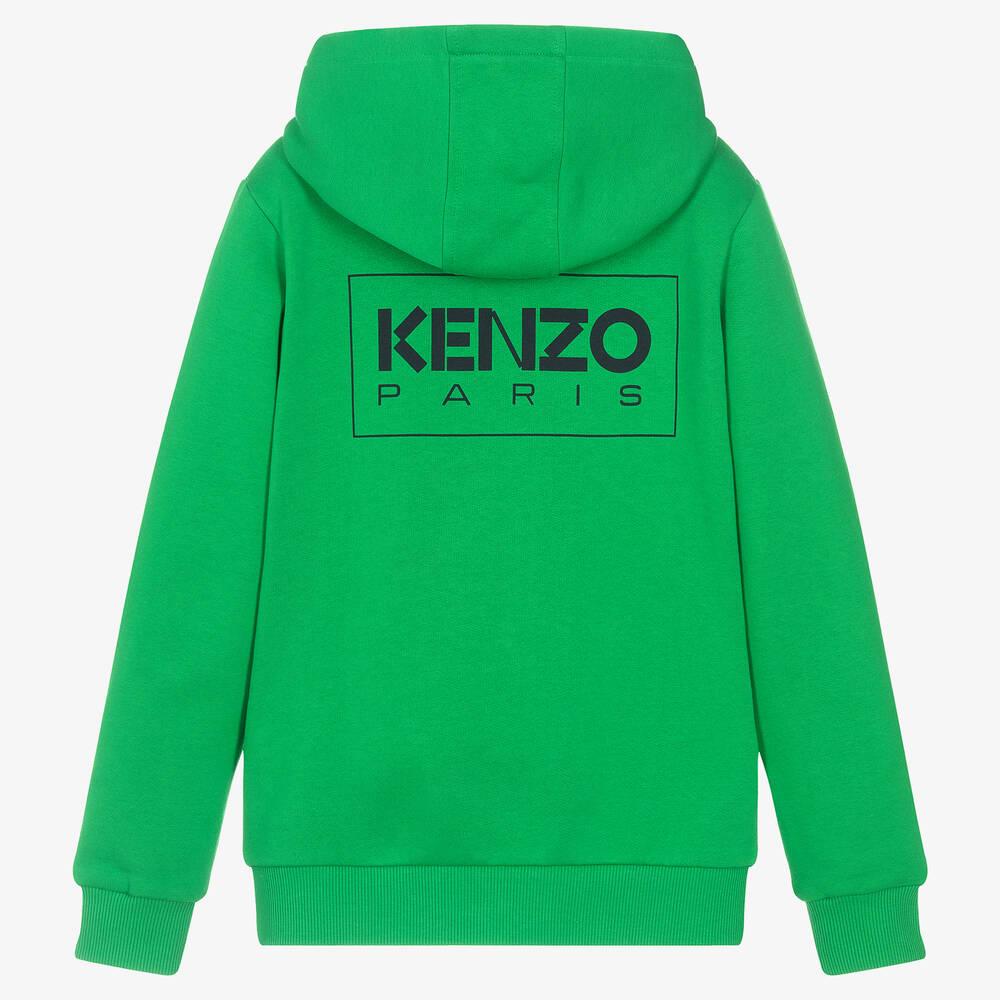 Green kenzo hoodie shop