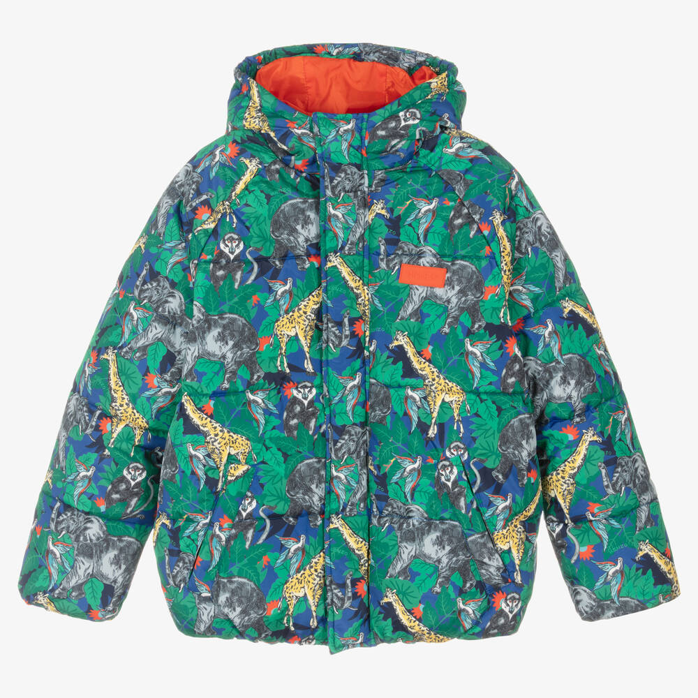 KENZO KIDS - Teen Green Steppjacke (J) | Childrensalon