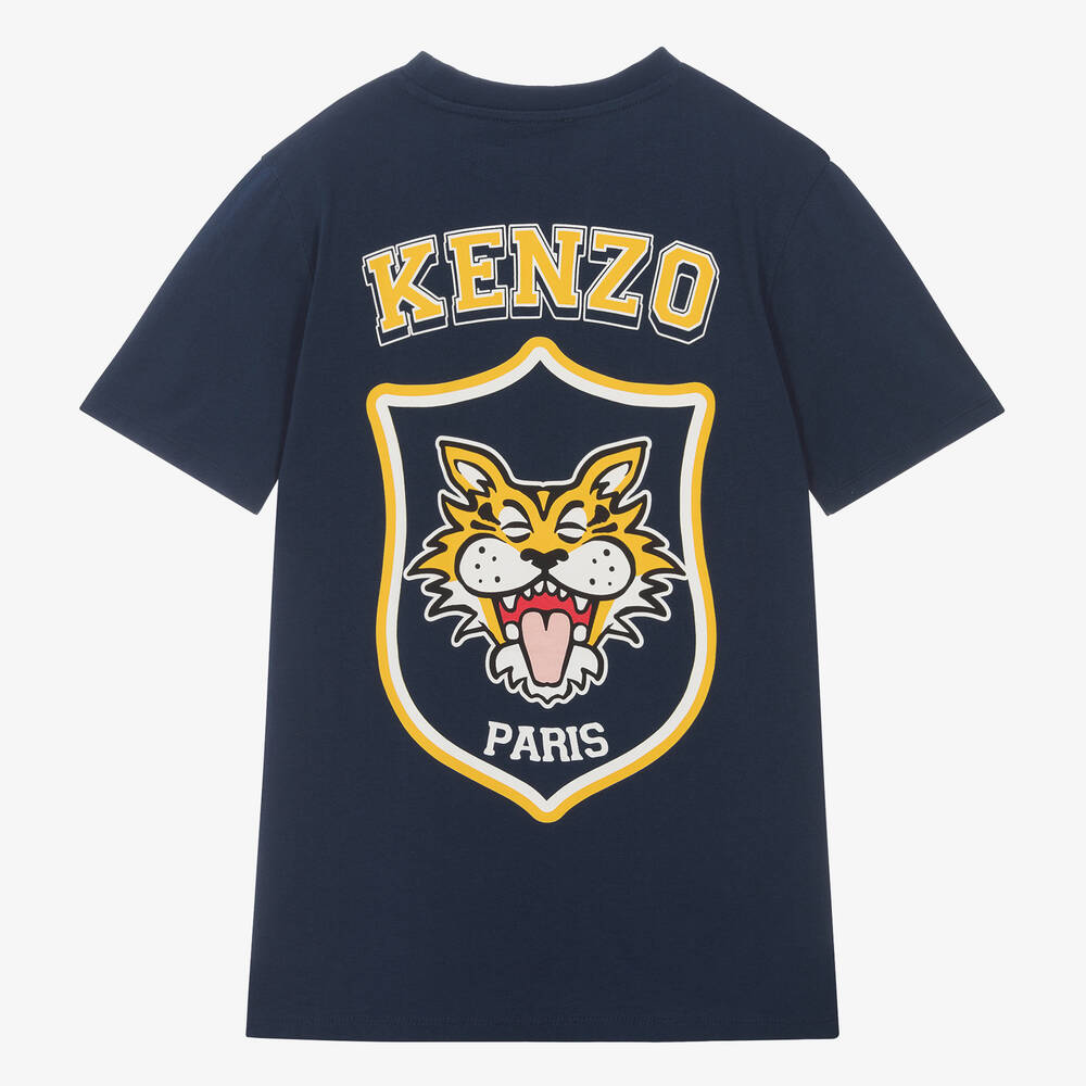Kenzo t shirt navy blue discount