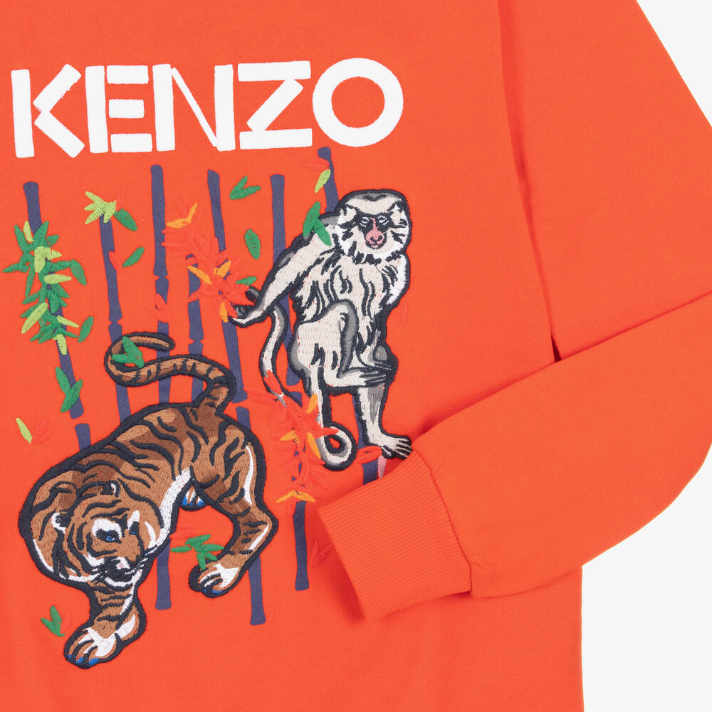 Kenzo sweater orange online