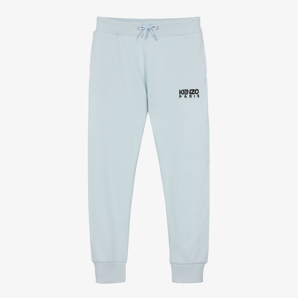 KENZO KIDS - Hellblaue Teen Baumwoll-Jogginghose | Childrensalon