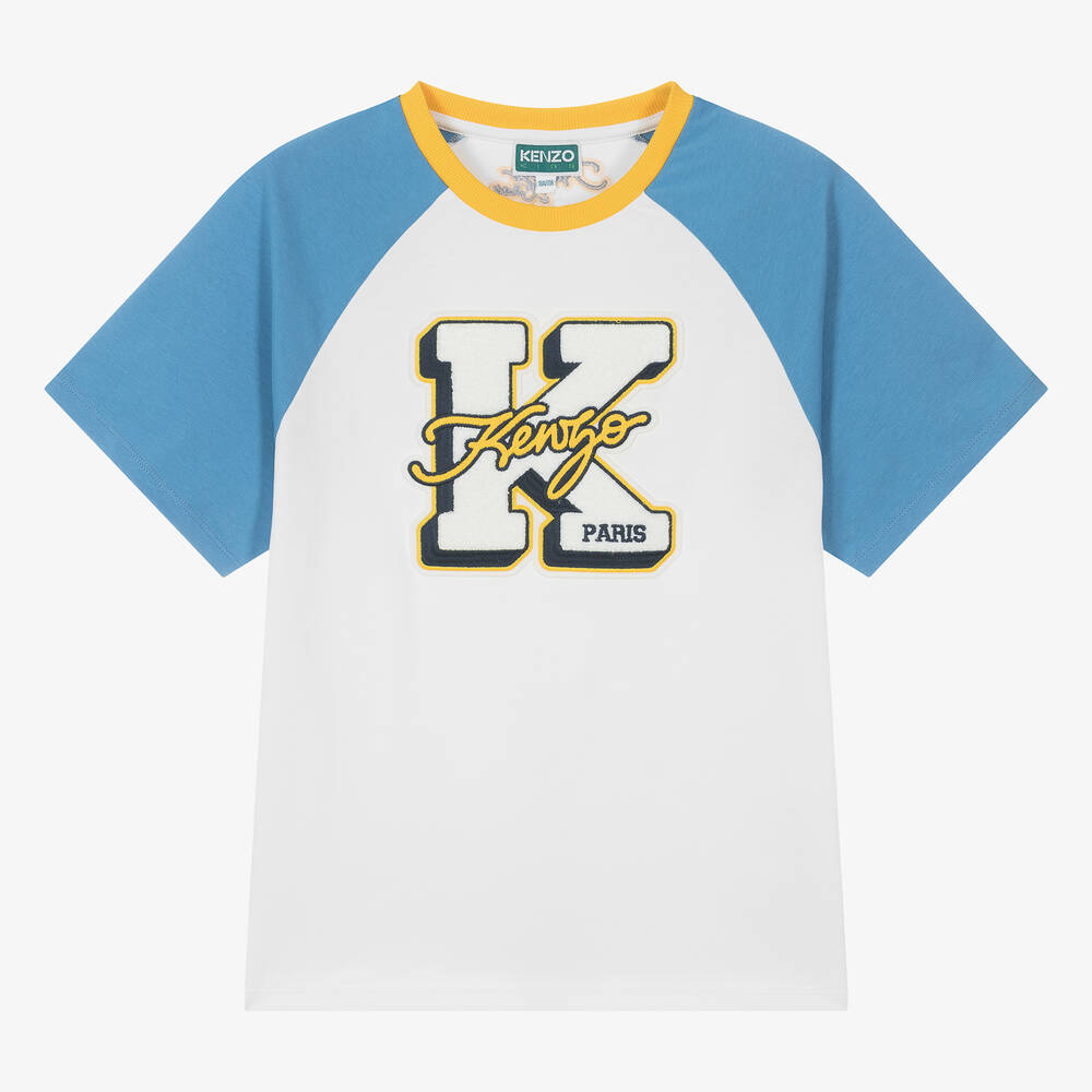 Kenzo paris white t shirt cheap