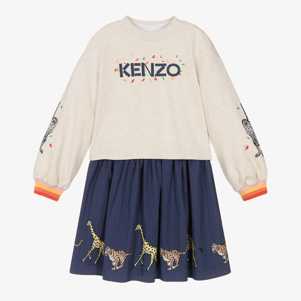 KENZO KIDS - Robe et sweat en bambou ado fille | Childrensalon