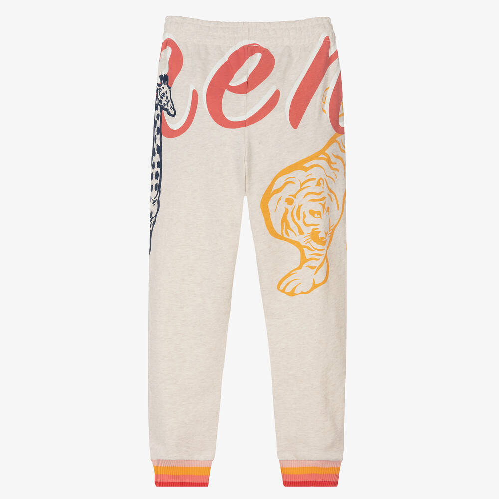 KENZO KIDS-Бежевые джоггеры для подростков | Childrensalon Outlet