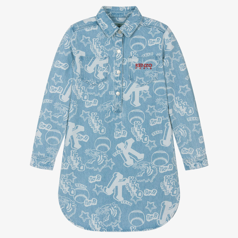 Kenzo denim dress discount