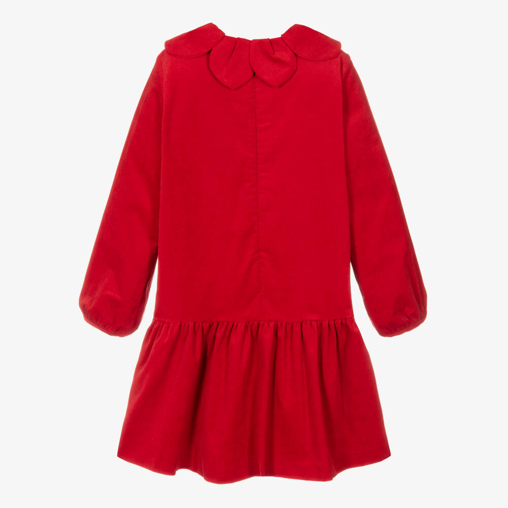 KENZO KIDS-Красное новогоднее платье для подростков | Childrensalon Outlet