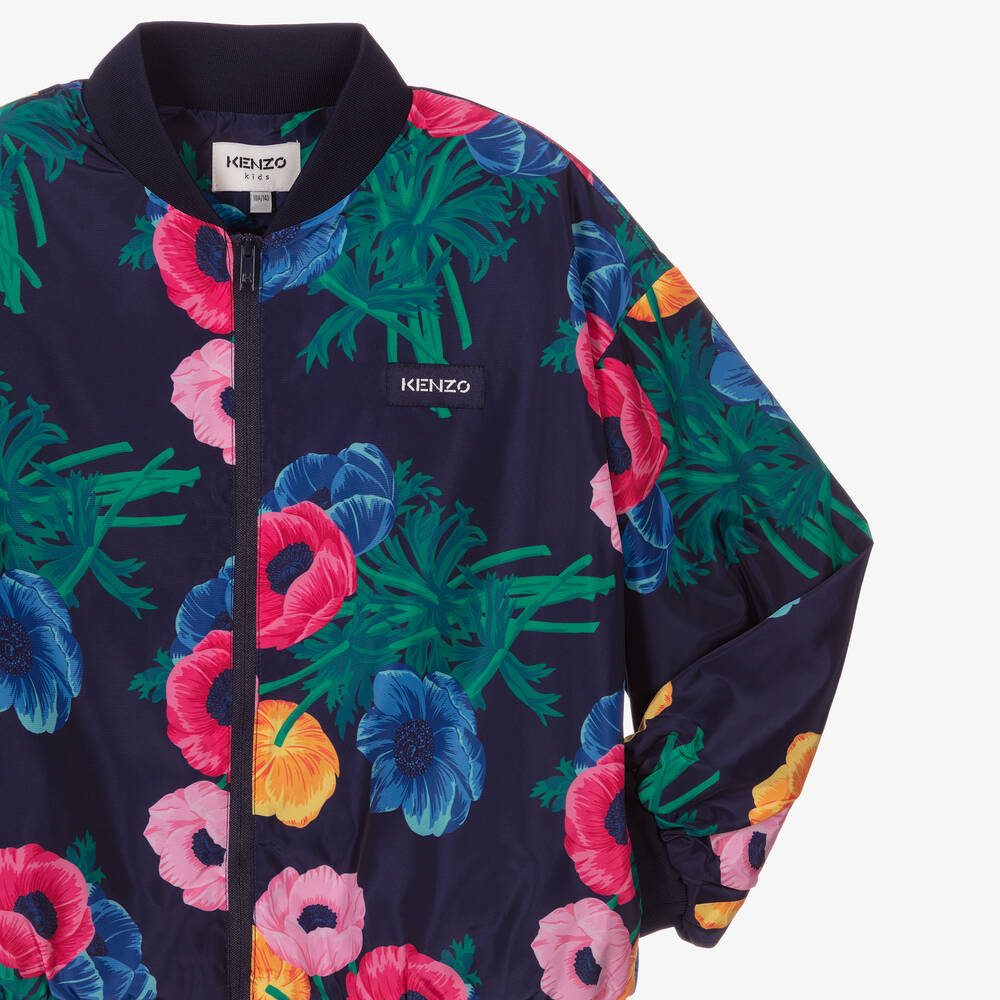 KENZO KIDS Teen Girls Floral Jacket