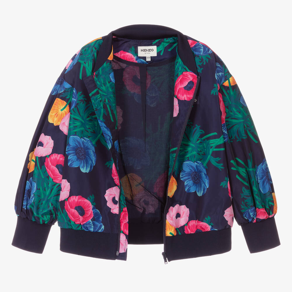 KENZO KIDS-Teen Girls Floral Jacket | Childrensalon Outlet